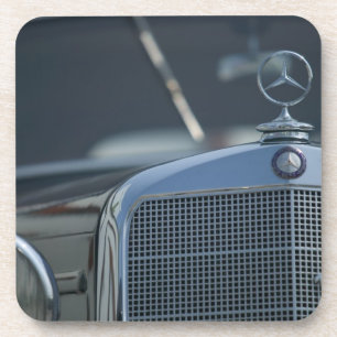 antieke mercedes 4 bier onderzetter