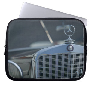 antieke mercedes 4 laptop sleeve