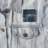 antieke mercedes 4 vierkante button 5,1 cm (In situ)