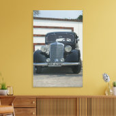 antieke mercedes canvas afdruk (Insitu (Woonkamer))