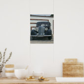 antieke mercedes poster (Keuken)