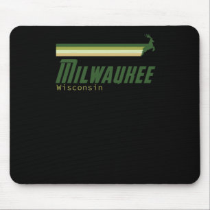 Antieke Milwaukee Basketbal Muismat