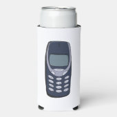 Antieke mobiele telefoon seltzer blikjeskoeler (Seltzer Voorkant)