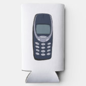 Antieke mobiele telefoon seltzer blikjeskoeler (Achterkant)