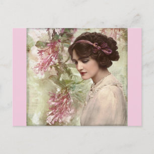 antieke mode ansichtkaart briefkaart