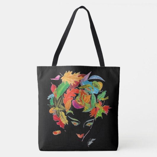 Antieke Moeder Natuur Tote Bag (Voorkant)