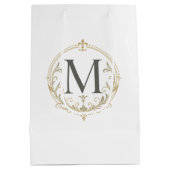 antieke monogram cadeautas (Achterkant)