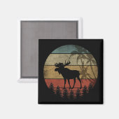 ANTIEKE MOOSE MAGNEET (Voorkant / Achterkant)