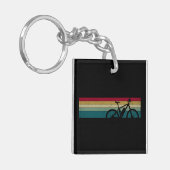 Antieke mountainbike sleutelhanger (Voorkant Links)