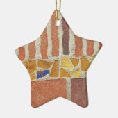 Antieke Mozaïek Keramisch Ornament (Links)