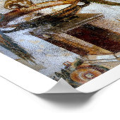 antieke mozaïeken (Pompei) Poster (Hoek)