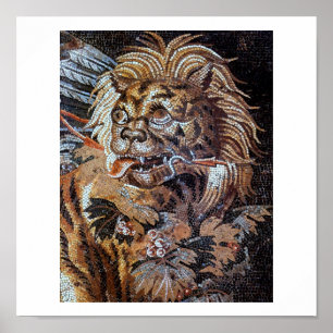  antieke mozaïeken (Pompei) Poster