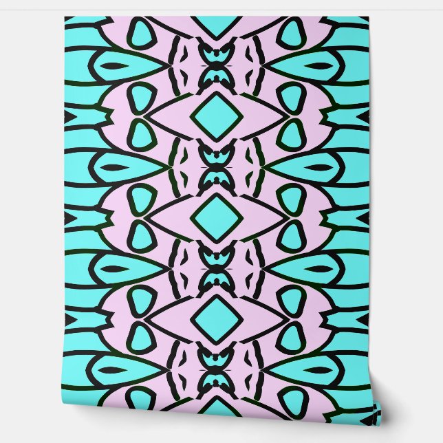 Antieke multikleur "Ratti_Creative_Arts" behang (Afrollen)