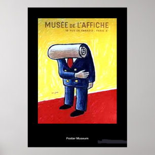 Antieke Musee de L'affiche Poster