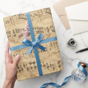 Antieke Muziek  Cadeaupapier