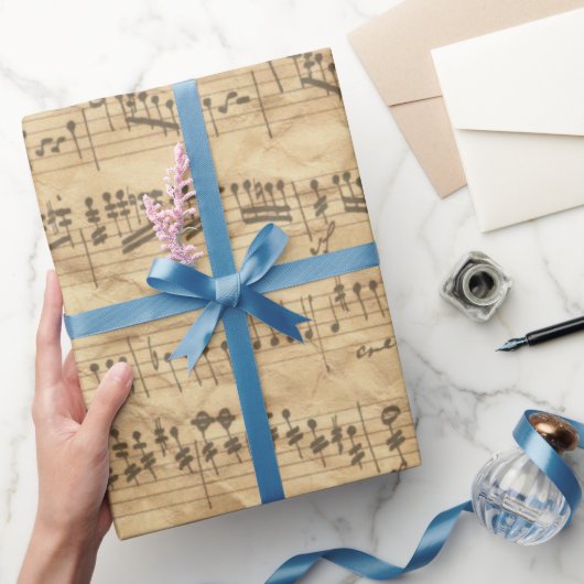 Antieke Muziek Cadeaupapier (Geschenken)