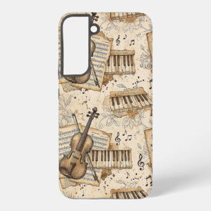 Antieke muziek samsung galaxy hoesje