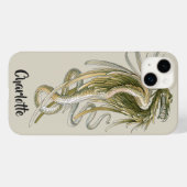 Antieke mythologie, gevleugelde draak met slangest Case-Mate iPhone case (Achterkant (horizontaal))