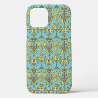 antieke naadloze Art Nouveau-patroon. Antieke wand iPhone 12 Hoesje