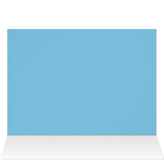 Antieke naam Blank Kaarten (Sky Blue & Copper) (Binnen Horizontaal (Boven))