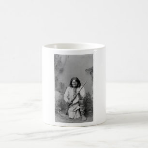 Antieke Native American Geronimo Koffiemok