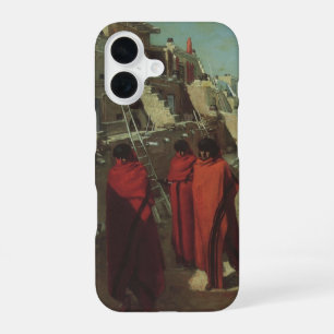 Antieke Native American, Hopi Pueblo van Louis Aki iPhone 16 Hoesje