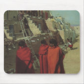 Antieke Native American, Hopi Pueblo van Louis Aki Muismat (Voorkant)