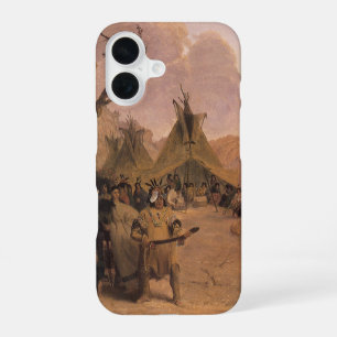 Antieke Native American, Medicijndans door Eastman iPhone 16 Hoesje