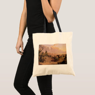 Antieke Native American, Medicijndans door Eastman Tote Bag