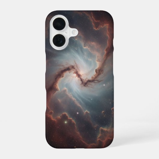 Antieke nevel in de ruimte iPhone 16 hoesje (Achterkant)