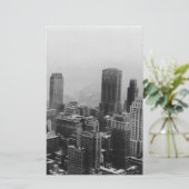 Antieke New York City Briefpapier (Staand voorkant)