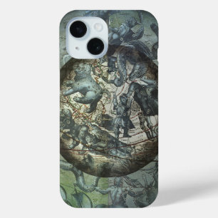 Antieke Noorder Sterrenbeeld Hemellichamen Astrono iPhone 15 Case