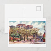 Antieke Nottingham Castle Briefkaart (Voorkant / Achterkant)