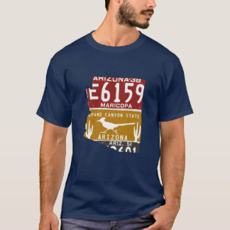 Antieke nummerplaat uit Arizona T-shirt