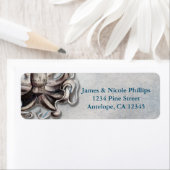 Antieke Octopus Strand Zeeszout Elegante Labels (Insitu)