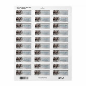 Antieke Octopus Strand Zeeszout Elegante Labels (Full Sheet)