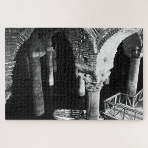 Antieke ondergrondse Basilica Cisterne Istanbul Legpuzzel