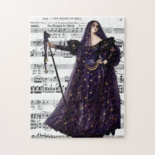 Antieke Operagotiek Koningin van de Nacht Kunst Legpuzzel