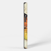 Antieke Oranje Vlinder iPhone Hoesje (Rechterkant)