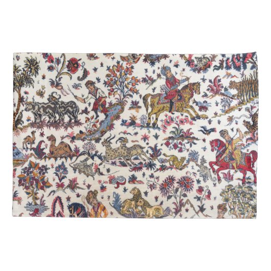 Antieke Oriëntaalse Turkse Kilim Vloerkleed Kussensloop (Achterkant-Links)