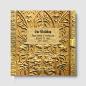 Antieke Oude Goud Deco Afbeelding Oude Boek Oudhei (Voorkant)