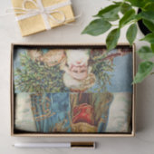 Antieke Oude Wereld Kerstman Tissue Papier (Geschenk)