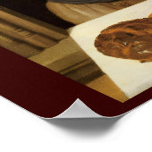 ANTIEKE OVEN BACKER, BAKKERIJ BROOD WINKEL POSTER (Hoek)