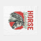 Antieke Pa Vader Gravure Fleece Deken (Voorkant (Horizontaal))