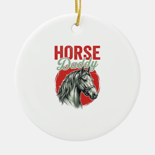 Antieke Pa Vader Gravure Keramisch Ornament (Voorkant)