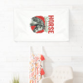 Antieke Pa Vader Gravure Spandoek (Insitu)