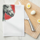 Antieke Pa Vader Gravure Theedoek (Quarter Fold)