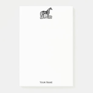 Antieke Paard Staand Post-it® Notes
