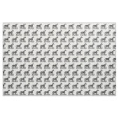 Antieke Paard Staand Stof (Fat Quarter)