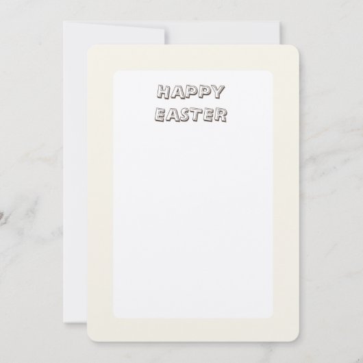 antieke paasgroet templet  (Achterkant)